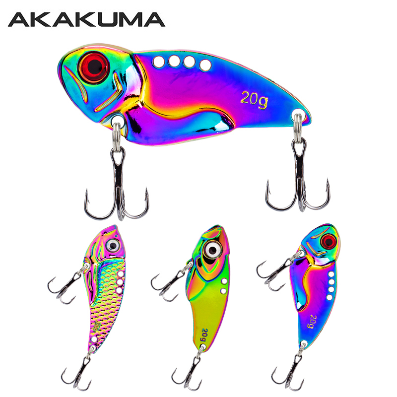 Fishing Hook Treble - 3 stuks Metalen Kleurrijke VIB Lokdoosjes