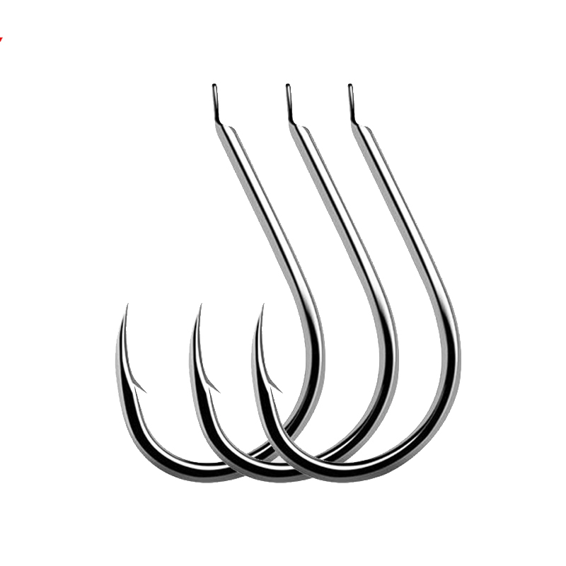 Fishing Hook Barbless - 100 Stks/partij 7 Size Prikkeldraad Vishaken
