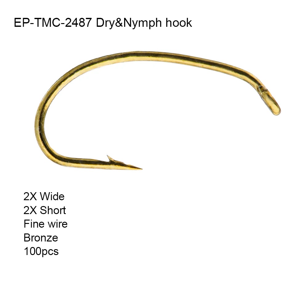 Eupheng 100 stuks EP-TMC2487 D - Fishing Hook Barbless recensie en prijs