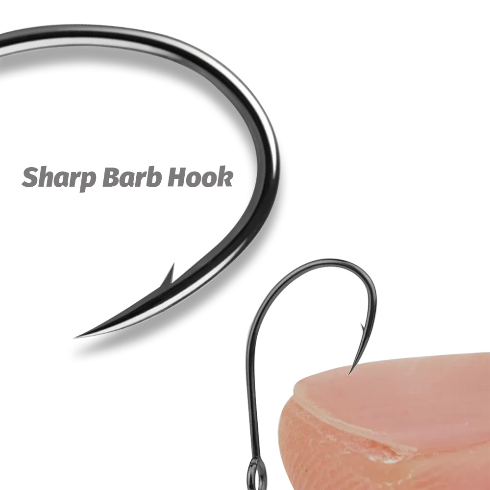 20 STKS Grote Ring Enkele Hake - Fishing Hook Assortment recensie en prijs