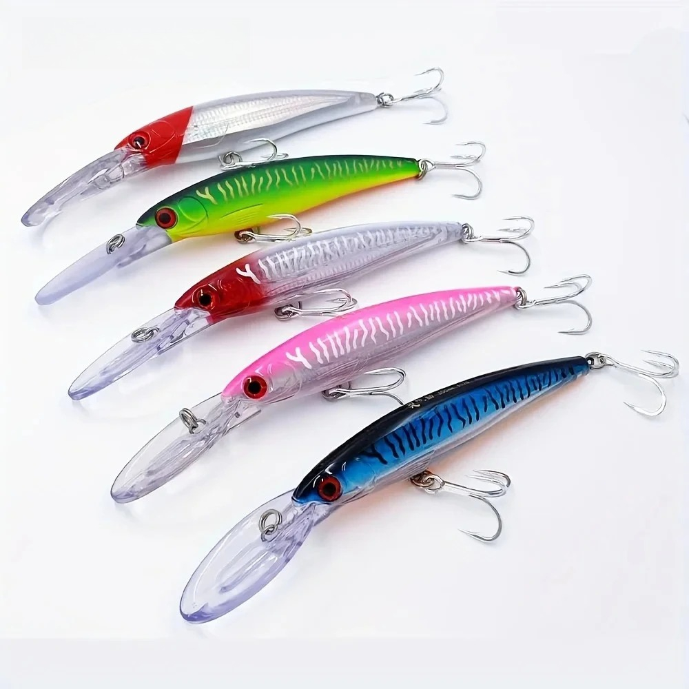 1PC 67g/117g Trolling Minnow L - Fishing Hook Size recensie en prijs