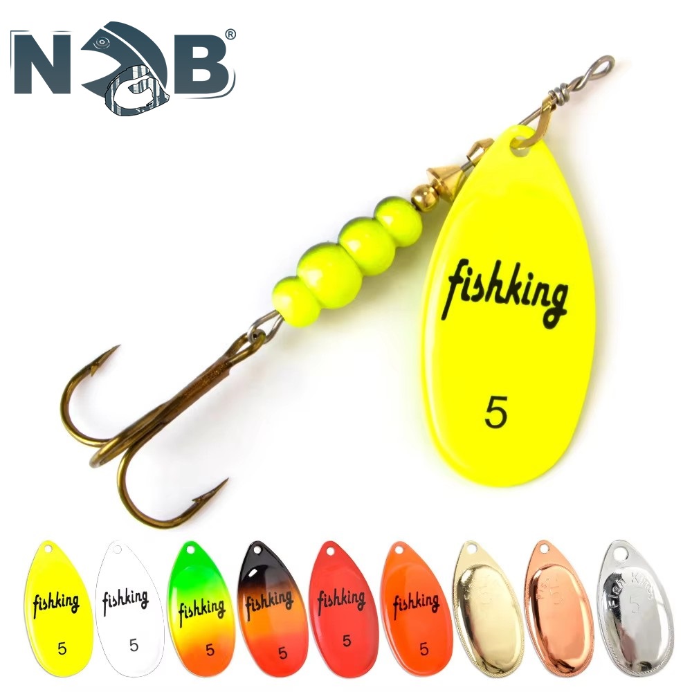 NGB Spinner Aas 3.9g 4.6g 7.4g - Fishing Hook Treble recensie en prijs