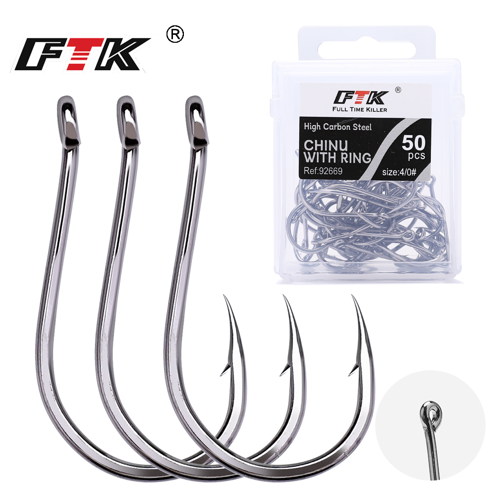 FTK CHINU Vishaak met ring en  - Fishing Hook Offset recensie en prijs