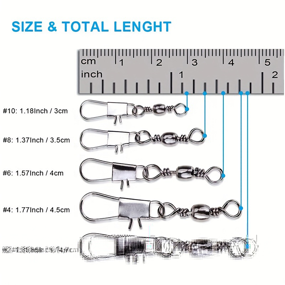 100 stks/partij 4 # 6 # 8 # 10 - Fishing Hook Assortment recensie en prijs