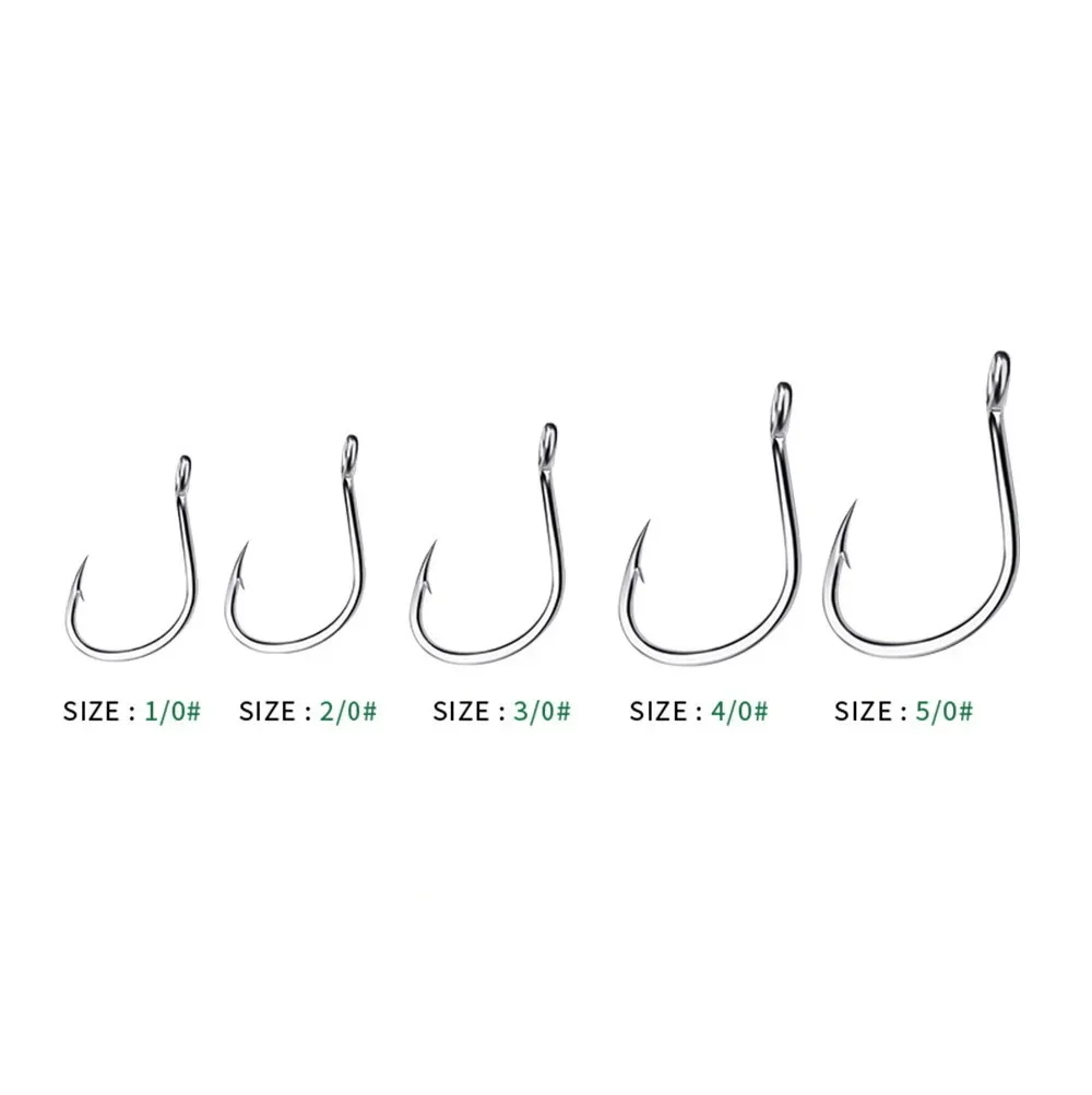 Ring Oog Vishaken Vishaak Zilv - Fishing Hook Barbless recensie en prijs