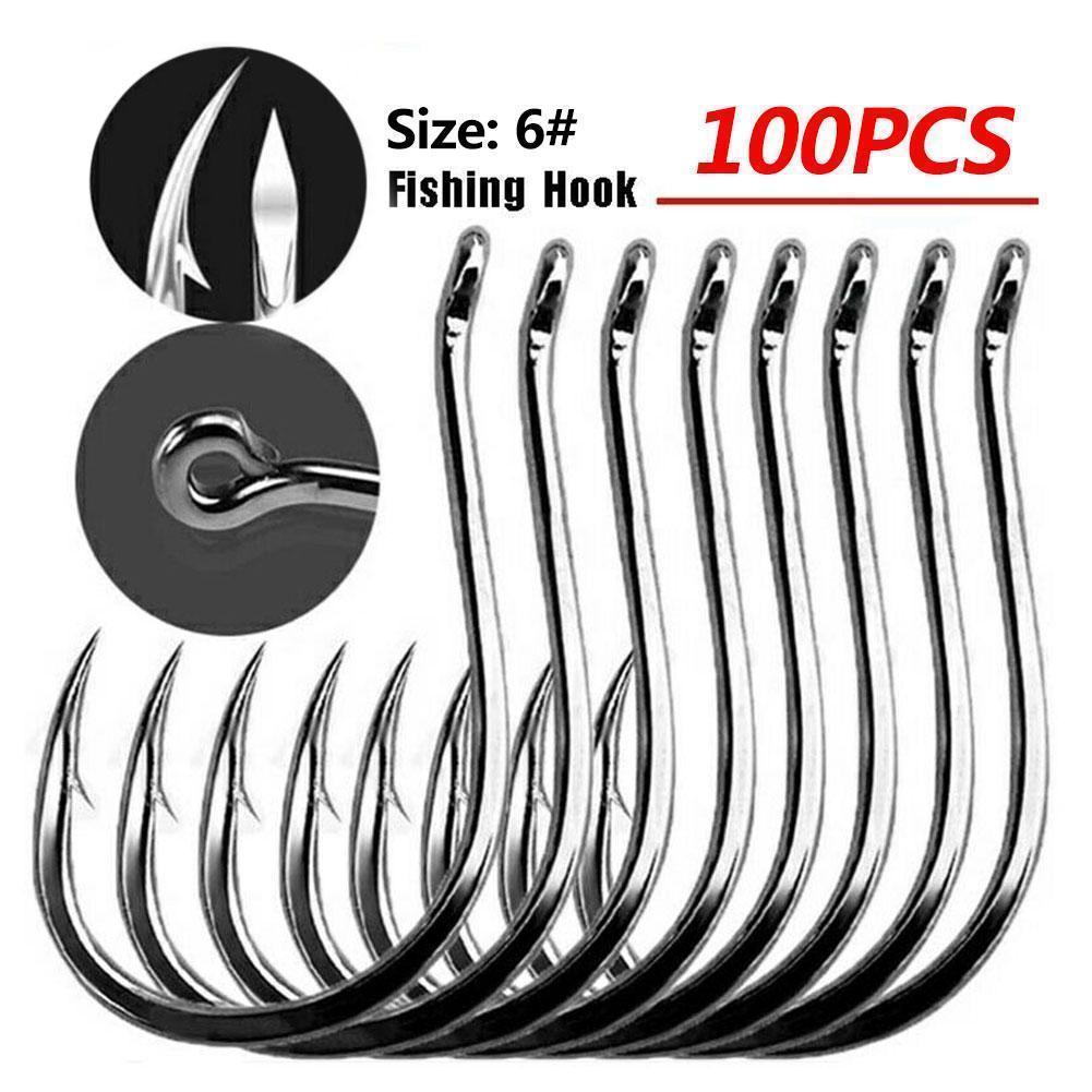 100 stuks verpakte vishaken va - Fishing Hook Circle recensie en prijs