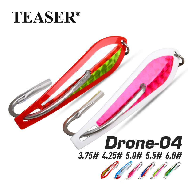 TEASER Single-Hook Grote Metal - Fishing Hook Size recensie en prijs