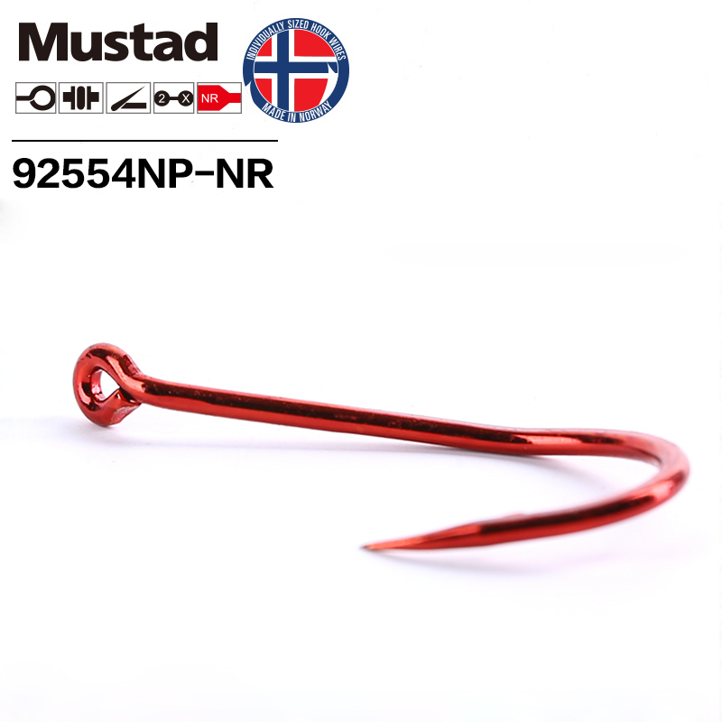 Mustad Big Red 2X SUICIDE Kool - Fishing Hook Barbless recensie en prijs